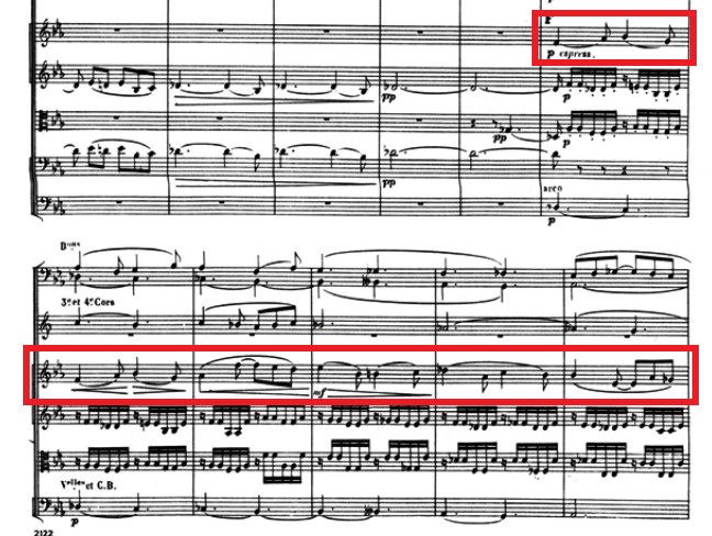 サンサーンス交響曲第３番第２主題