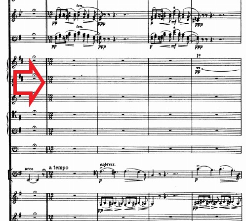 エルガーチェロ協奏曲第１楽章中間部