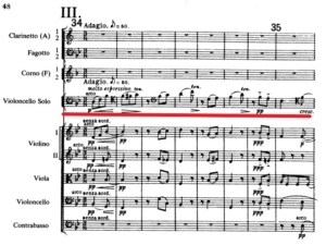 エルガーチェロ協奏曲第3楽章