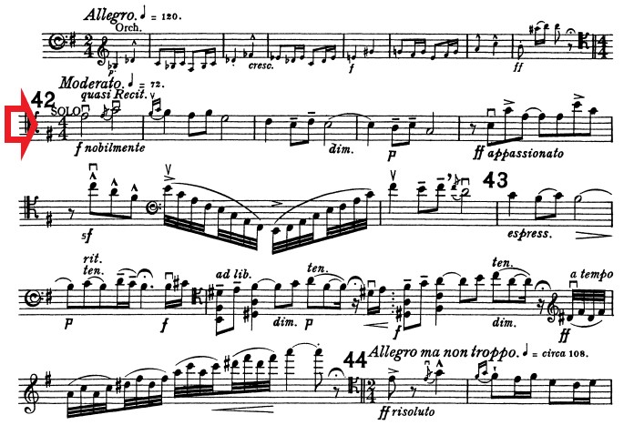 エルガーチェロ協奏曲第4楽章