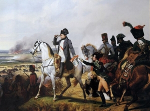 ヴァグラムの戦いでのナポレオン