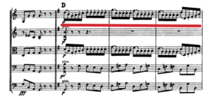 弦楽セレナーデ第１楽章第２主題